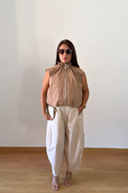 CHALECO BOMBER CAMEL