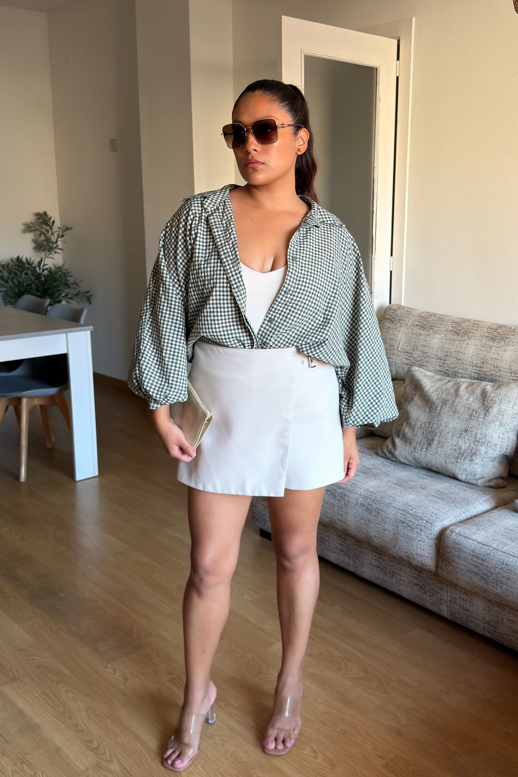 BLUSA VICHY VERDE
