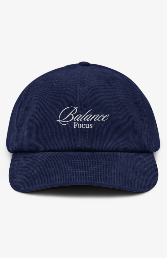 Corduroy Cap – Balance Focus